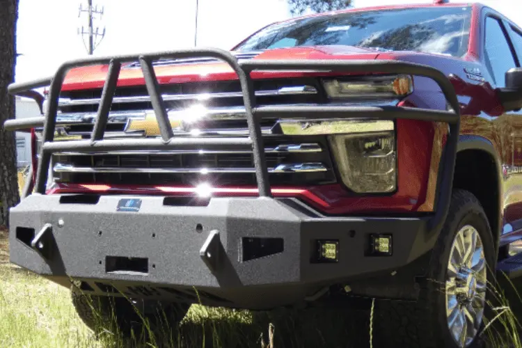 Hammerhead 600-56-0975 Chevy Silverado 2500/3500 2020-2023 X-Series Full Brushguard Front Bumper Winch Ready 1