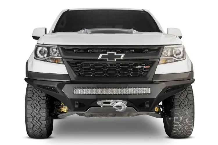 Add F371202740103 Chevy Colorado Zr2 2017-2021 Stealth Fighter Front Bumper Winch 1