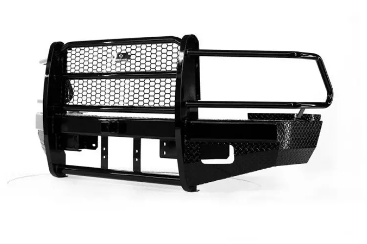 Ranch Hand Fbd105blrs Dodge Ram 2500/3500 2010-2018 Sport Series Front Bumper Winch Ready & Sensors With Grille Guard 1