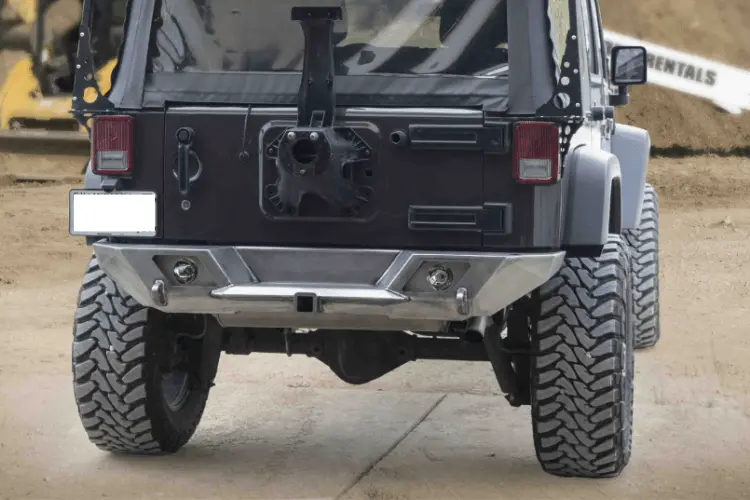 Lod Offroad Destroyer Rear Bumper Jeep Wrangler Jk 2007-2017 Shorty Jrb0701 1