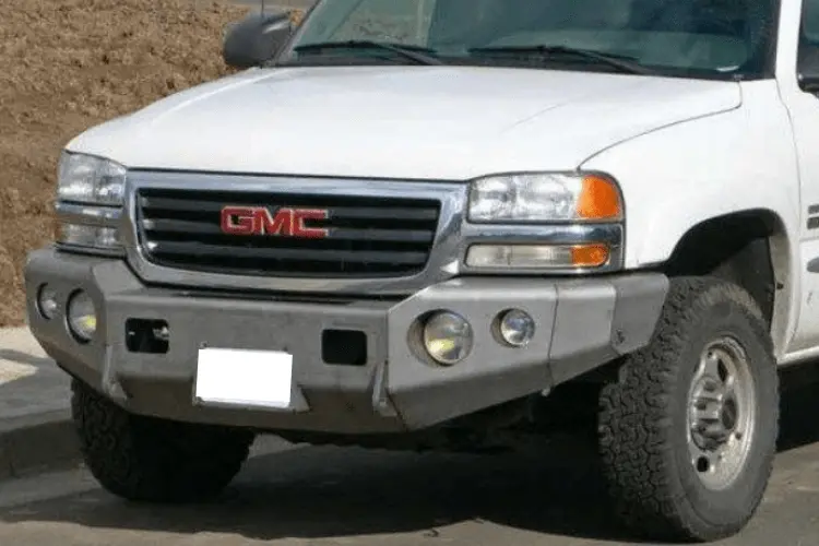 Trailready 10301B Chevy Tahoe And Suburban 1500 1999-2006 Extreme Duty Front Bumper Winch Ready Base 1
