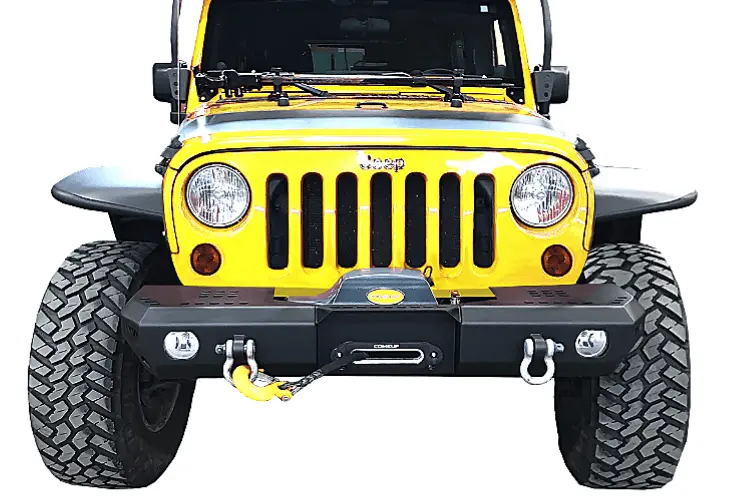 Warrior 6568 Jeep Wrangler Jk 2007-2018 Mod Series Front Bumper Mid-Width 1