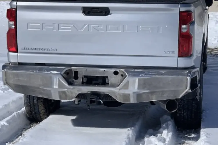 Throttle Down Kustoms Rno20ch Chevy Silverado 2500Hd/3500 2020-2023 Rear Bumper 1
