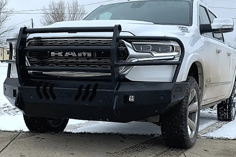 Throttle Down Kustoms Bgril1920d1500 Dodge Ram 1500 2019-2023 Front Bumper Grille Guard 1