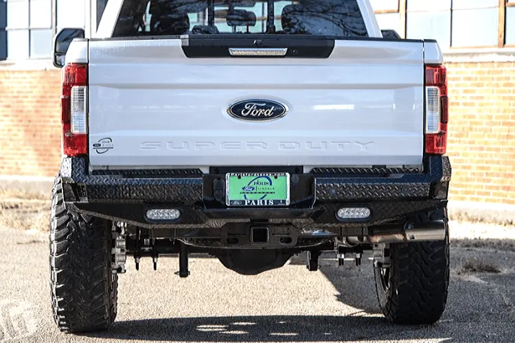 Bodyguard Kff17byg Ford F250/350 Superduty 2017-2022 Ft Rear Bumper With Sensor Cutouts 1