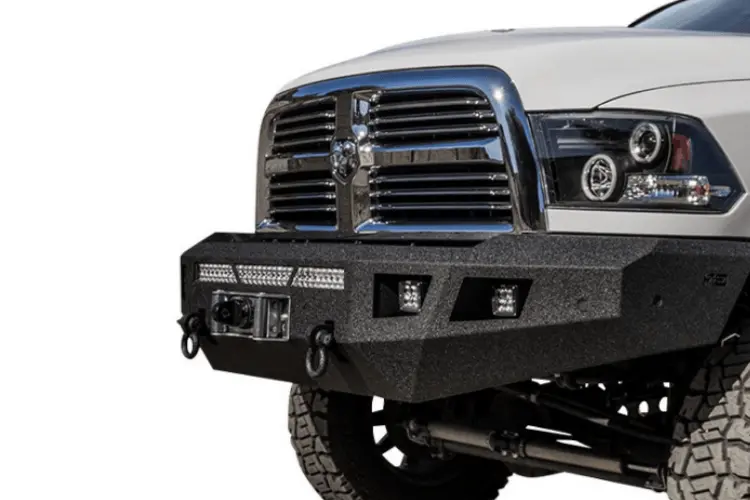 Body Armor Tn-19336 Toyota Tundra 2014-2021 Eco Series Front Bumper Winch Ready 1