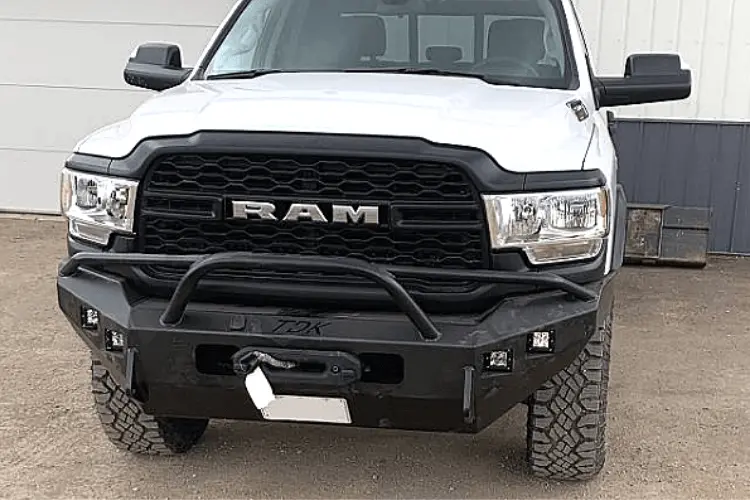Throttle Down Kustoms Bpre1920d Dodge Ram 2500/3500 2019-2023 Front Bumper Pre-Runner Bar 1