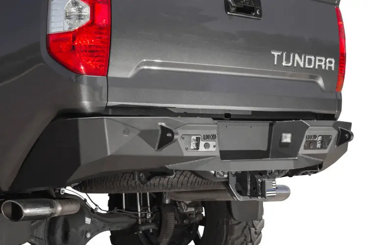 Add R741231280103 Toyota Tundra 2014-2021 Stealth Fighter Rear Bumper With Back Up Sensors 2