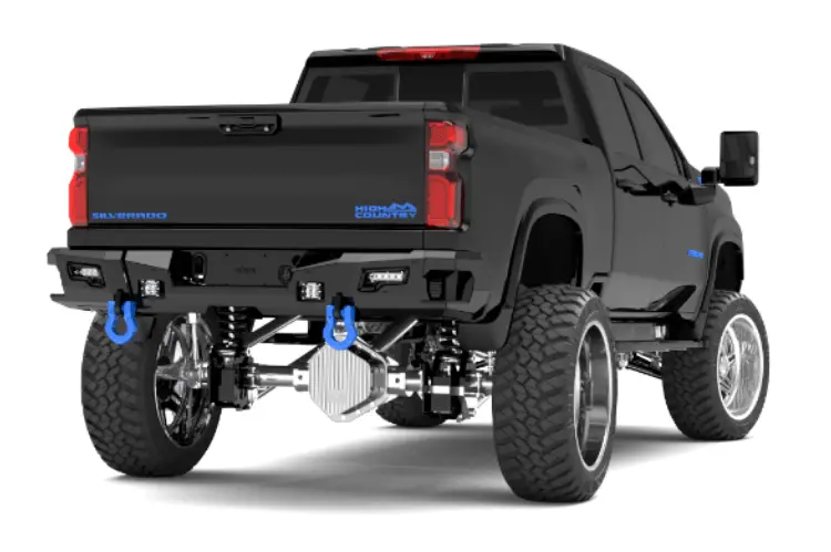Road Armor Identity 3202Dr-B0-P2-Mr-Bh-B Chevy 2500/3500 2020-2022 Rear Bumper 1