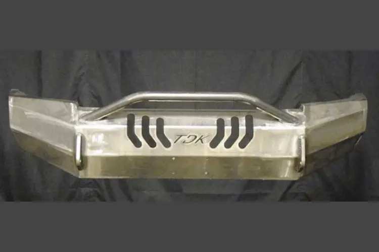 Throttle Down Kustoms Bpush2021f Ford F250/F350 Superduty 2020-2022 Front Bumper Push Bar 1