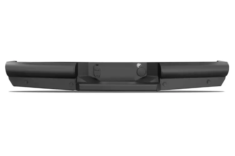 Fab Fours Tt07-U1550-1 Toyota Tundra 2007-2013 Black Steel Elite Rear Bumper 1