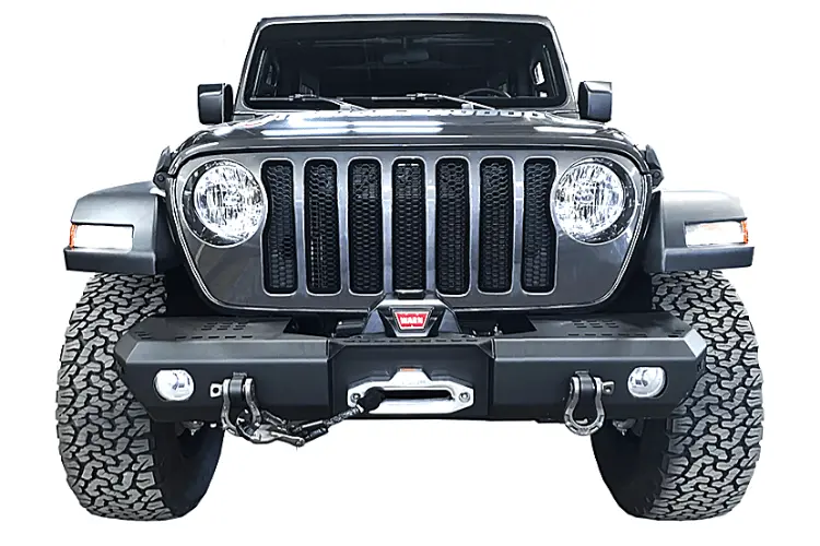Warrior 6528 Jeep Wrangler Jl 2018-2022 Mod Series Front Bumper Mid-Width 1