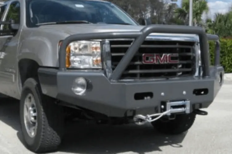 Buckstop G7baja Gmc Sierra 2500/3500 2007-2010 Baja Front Bumper Winch Ready With Tow Hooks 1
