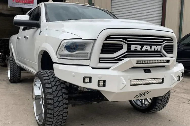 Hammerhead 600-56-0919 Dodge Ram 2500/3500 2010-2018 Front Bumper Low Profile Steel Brushguard 1