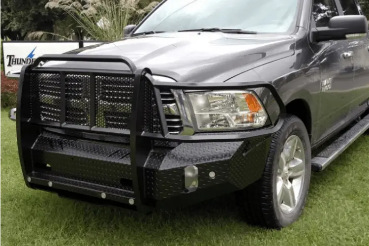 Thunder Struck Tread Elite Dodge Ram 1500 2013-2019 (Classic) Front Bumper Dld13-200Pa Compatible With Park Assist Sensor 1