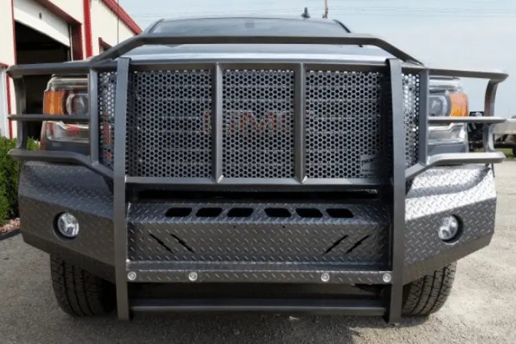 Thunder Struck Tread Elite Gmc Sierra 2500Hd/3500Hd 2015-2019 Front Bumper Ghd15-200Pa Compatible With Front Park Assist Sensors 1