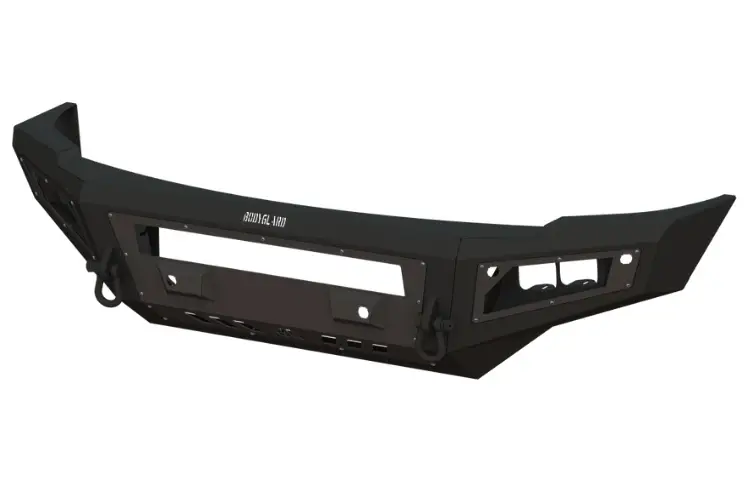 Bodyguard Gaf17dntnn Ford F450/F550 Superduty 2017-2022 A2l Base Front Bumper Acc Compatible Single Light Bar Cutout 1