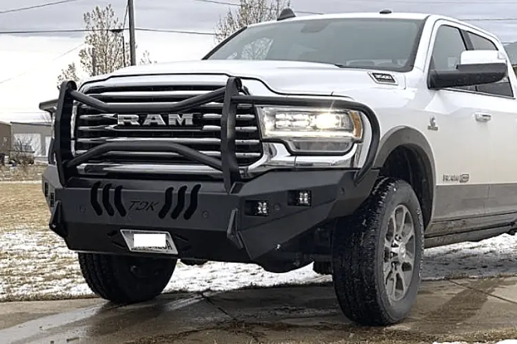 Throttle Down Kustoms Bgrma1920d Dodge Ram 4500/5500 2019-2023 Front Bumper Mayhem Guard 1