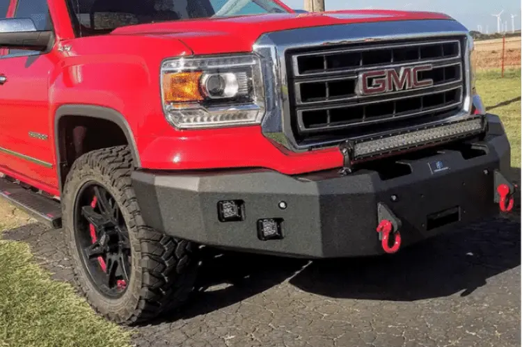 Hammerhead 600-56-0185Y Gmc Yukon And Yukon Xl 1998-2000 Front Bumper Winch Ready No Brushguard 1
