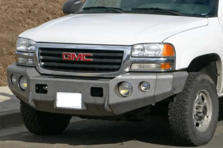 Trailready 10601B Gmc Sierra 1500 2003-2007.5 Extreme Duty Front Bumper Winch Ready Base 1