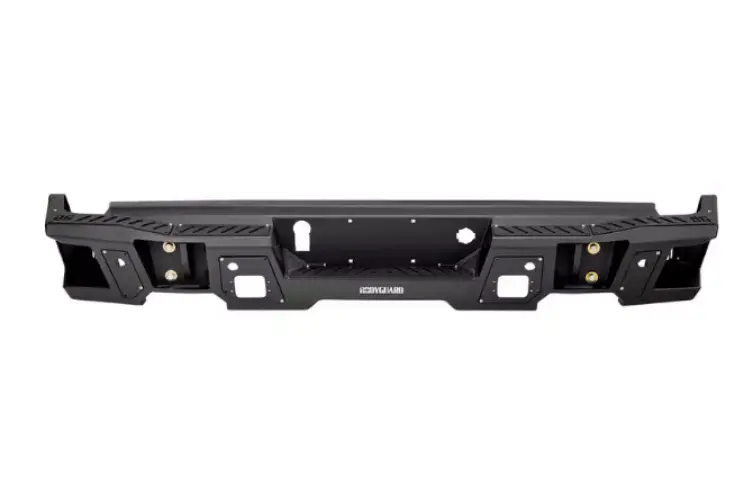 Bodyguard Dgc19anlt Chevy Silverado 1500 2019-2025 A2 Rear Bumper No Sensor Light Cutouts Fits Dual Exhaust Only 1