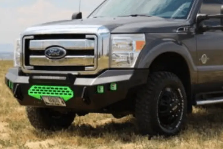 Throttle Down Kustoms Cbu0507f Ford F250/F350 Superduty 2005-2007 Cyclone Front Bumper 1