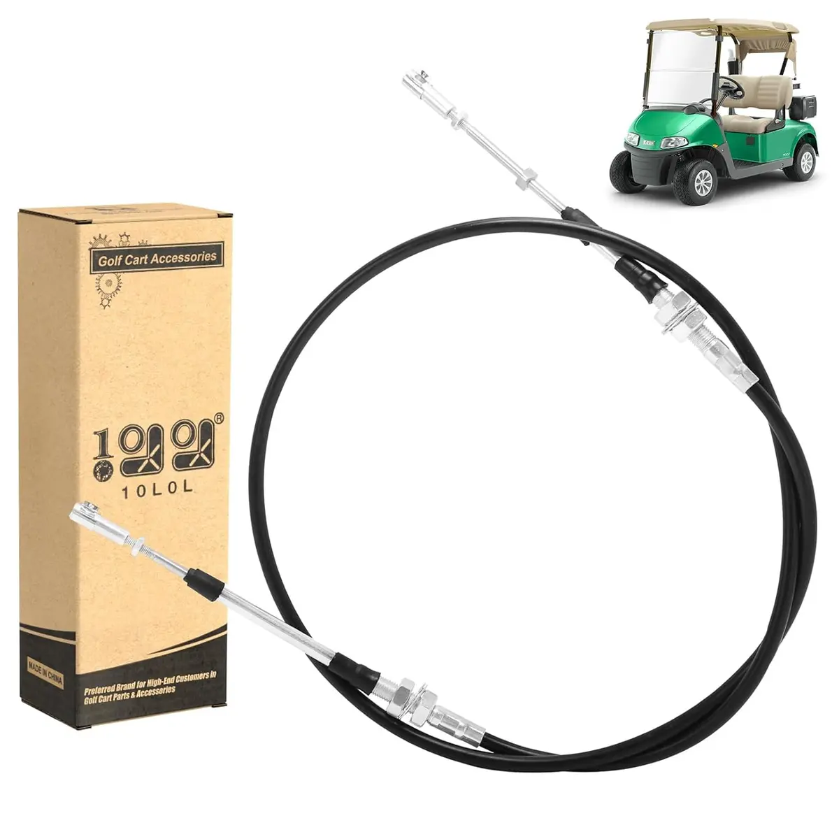 Golf Cart Forward & Reverse Shift Cable For Ezgo Rxv 2008-Up - 10L0l 1