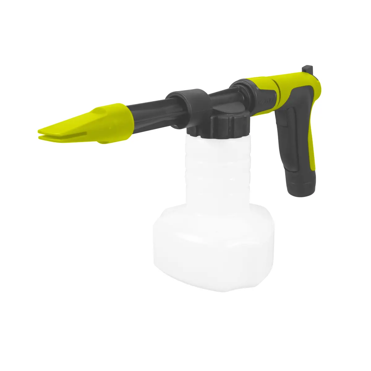 Aqua Joe Aj-Spxn-Pro-Sjg 2-In-1 All-Purpose Garden Hose-Powered Adjustable Foam Cannon Spray Gun Kit | W/ Bristle Brush And Detailer Sponge Attachments | Quick-Connect (Green) 1