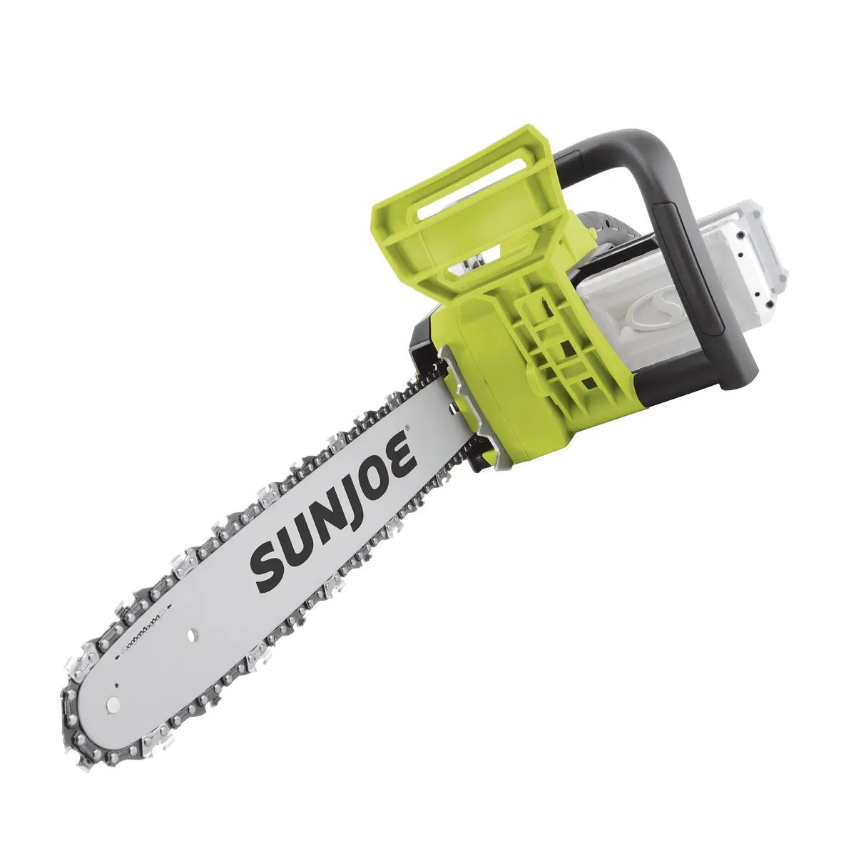 Sun Joe 48-Volt* Ionmax Cordless Chain Saw Kit | 16-Inch | W/ 2 X 5.0-Ah Batteries + Dual Port Charger 2