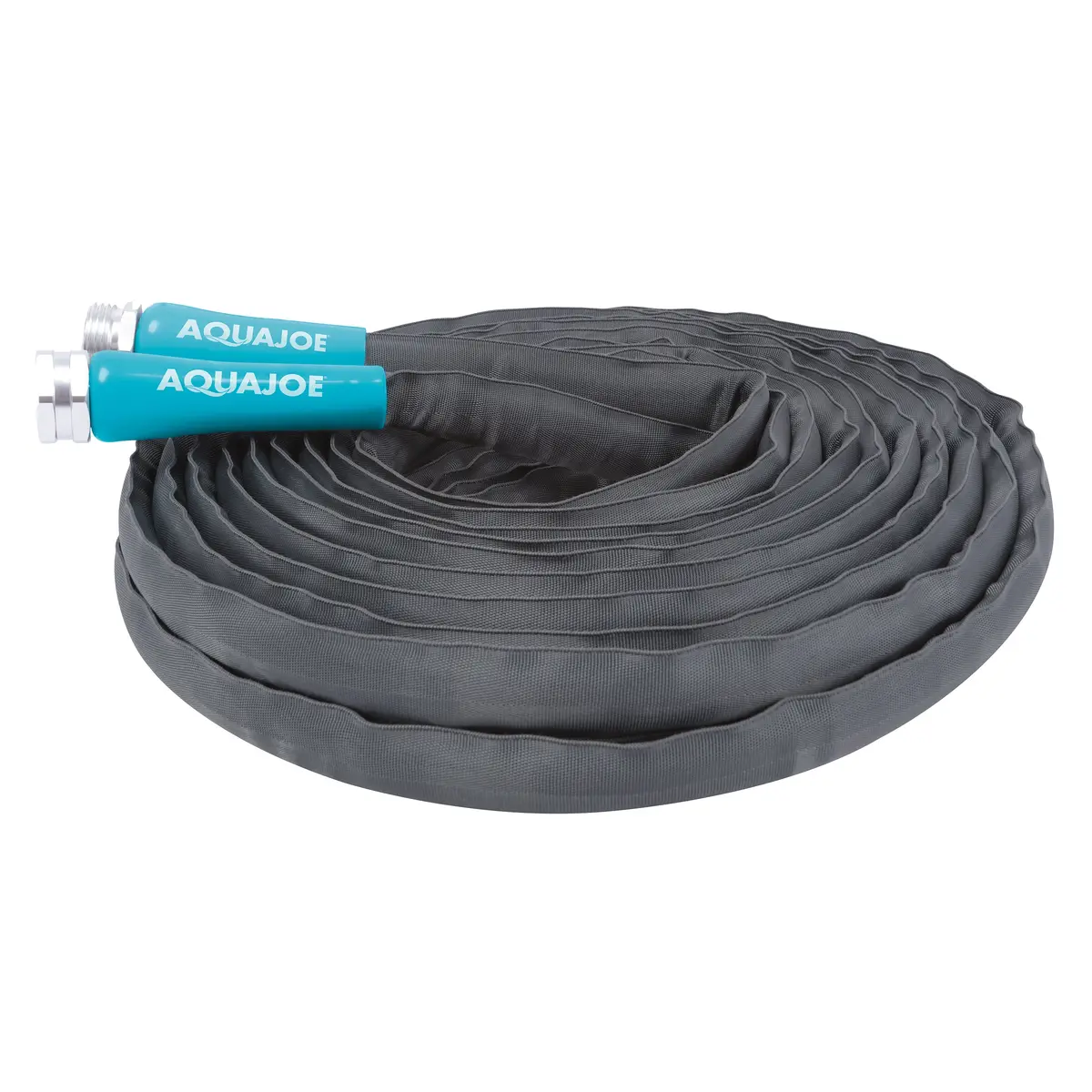 Aqua Joe Ajfjh75-Xt1 Fiberjacket Garden Hose | 75-Foot | 1/2-In | 4-In Twist Nozzle 1