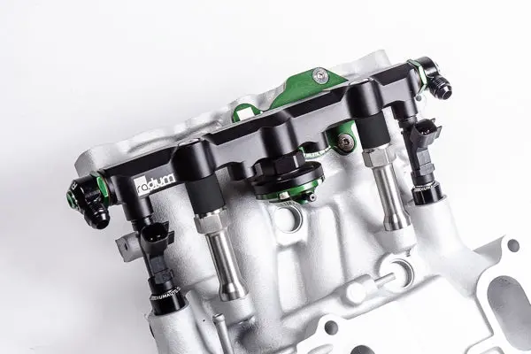 Radium Engineering Top Feed Conversion Fuel Rail - Mazda 13B-Rew Secondary Engines 2