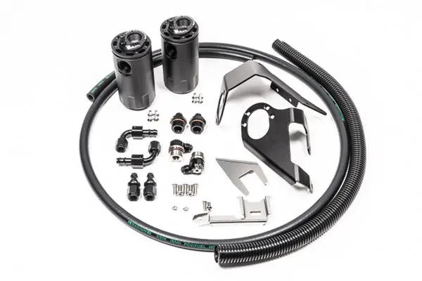 Radium Engineering Dual Catch Can Kit - 09-20 Nissan 370Z 1