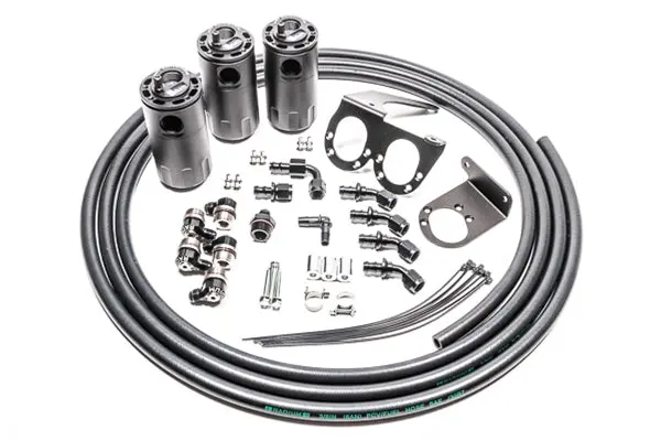 Radium Engineering Catch Can Kit - 2007+ Nissan Gt-R (R35) 1