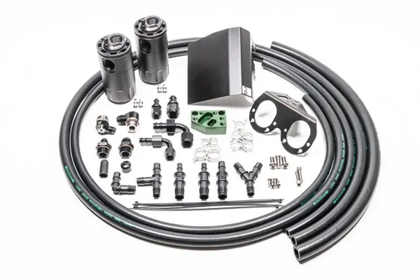Radium Engineering Dual Catch Can Kit - 02-14 Wrx / 04-21 Wrx Sti / 04-13 Forester Xt 1
