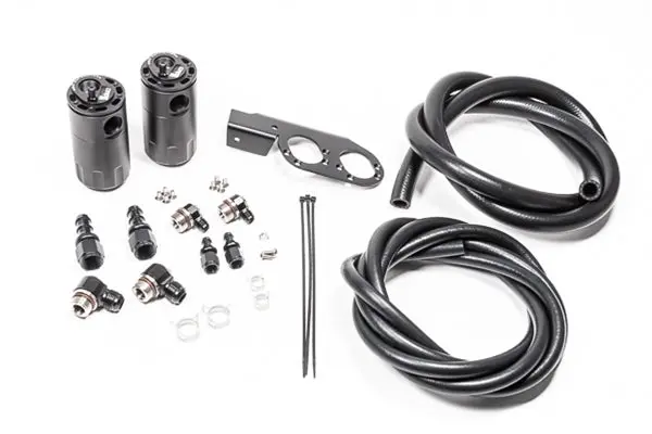 Radium Engineering Dual Catch Can Kit - 02-09 Nissan 350Z 1