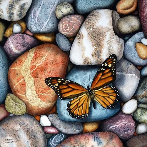 Sacred Spirit, Watercolour On Panel, 12 X 12" (Sold) 1