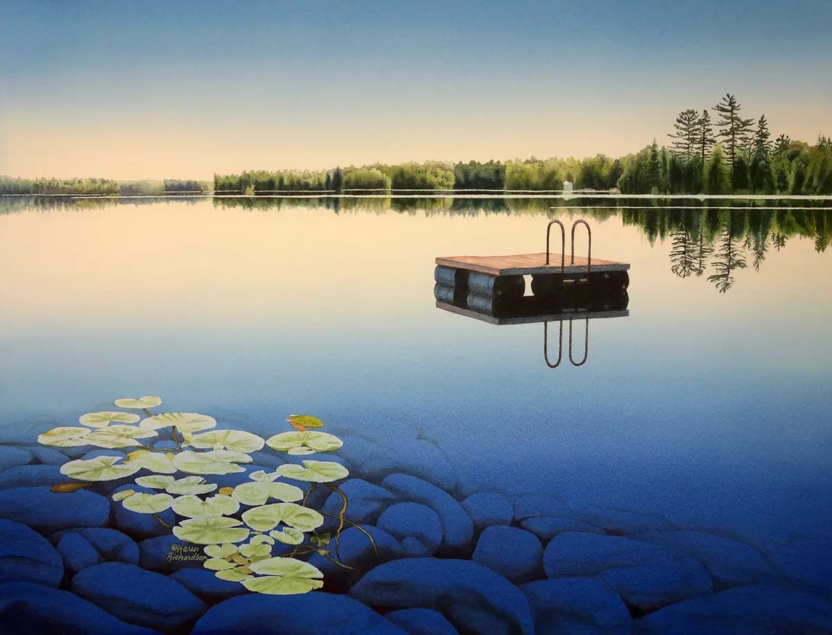 Summer Memories, Watercolour On Panel, 18 X 24" (Sold) 1