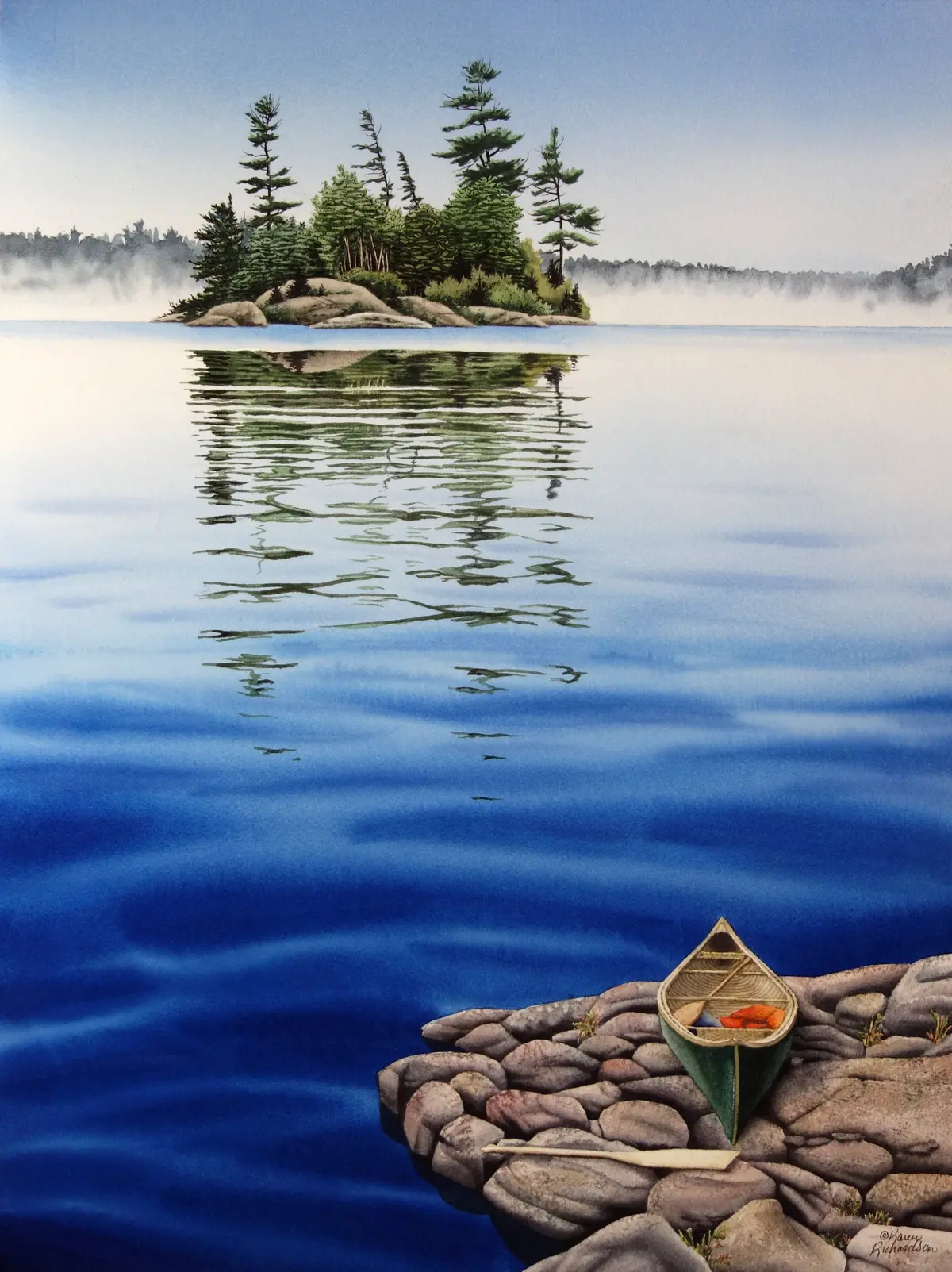 Whispering Waters: Custom Art Prints 1