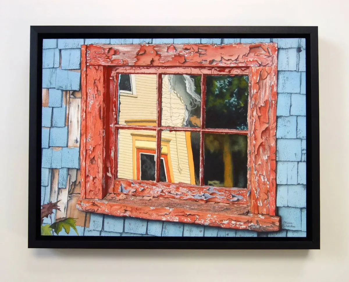 Reflections Of Yesterday, Watercolour On Panel, 12 X 16" (Sold) 2