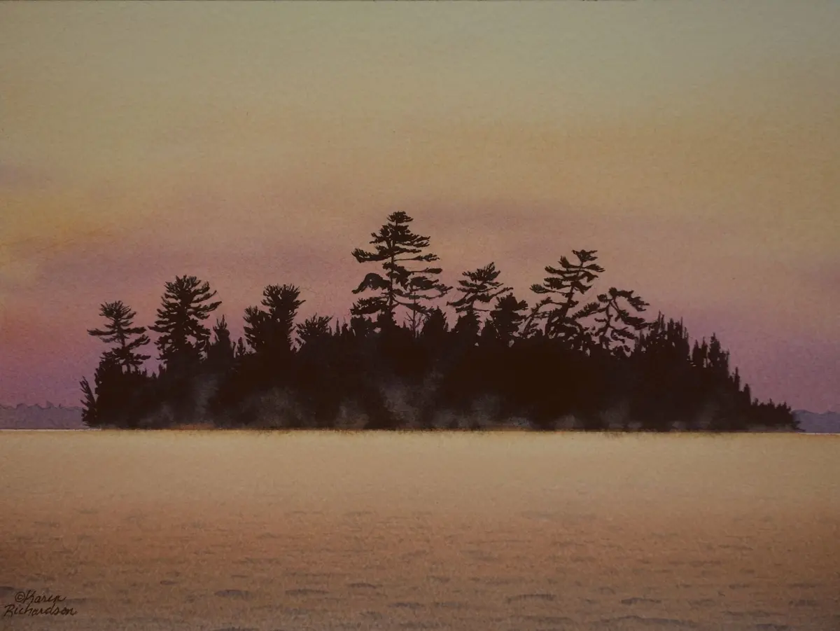 All That I Need, Watercolour On Panel, 9 X 12" (Sold) 1