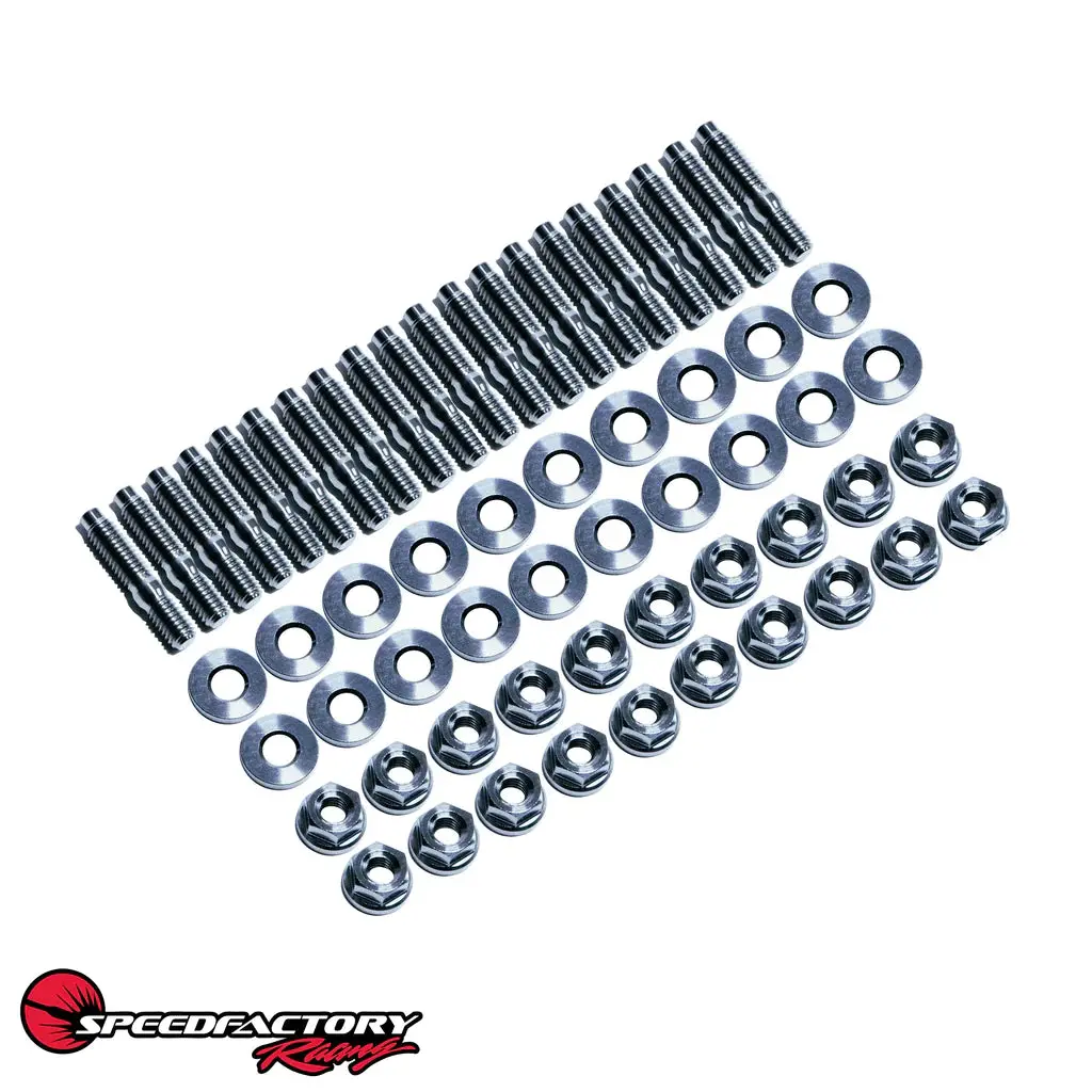 Speedfactory Racing Titanium Oil Pan Stud Kit - B/D/F/H-Series Applications 1