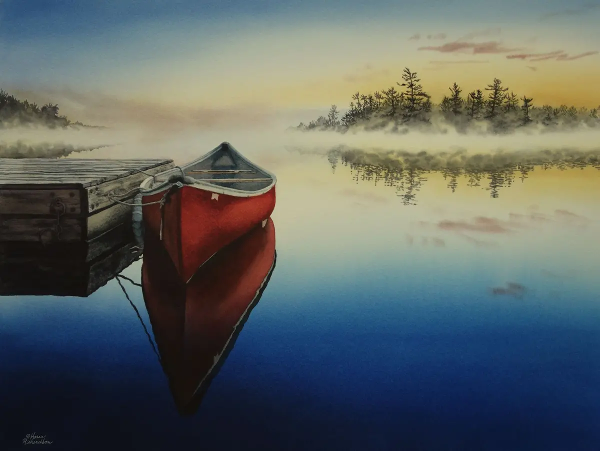 Take Me Back, Watercolour On Panel, 18 X 24" (Sold) 1