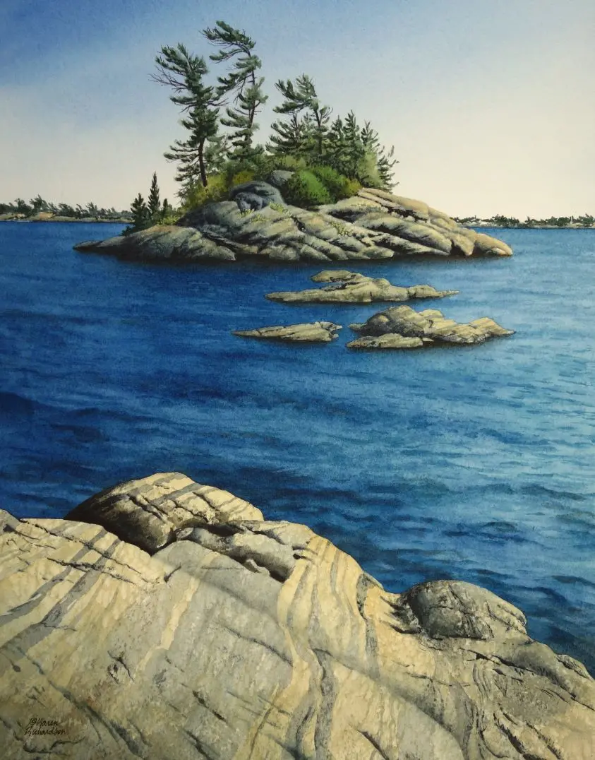 A Place Of The Heart, Watercolour On Panel, 14 X 11" (Sold) 1