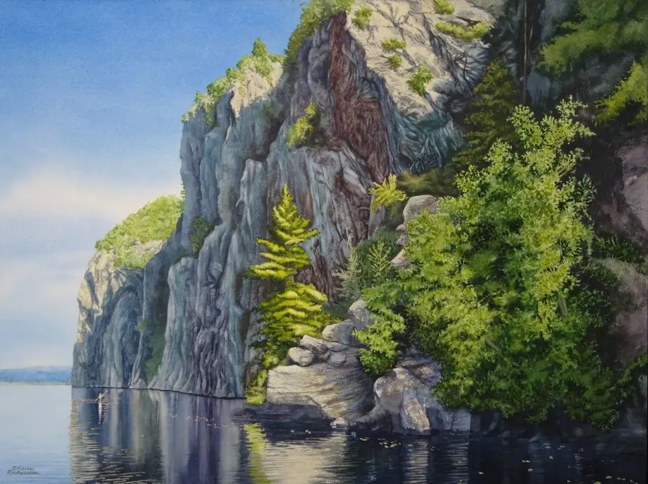 Echoes Of Summer, Watercolour On Panel, 18 X 24" (Sold) 1