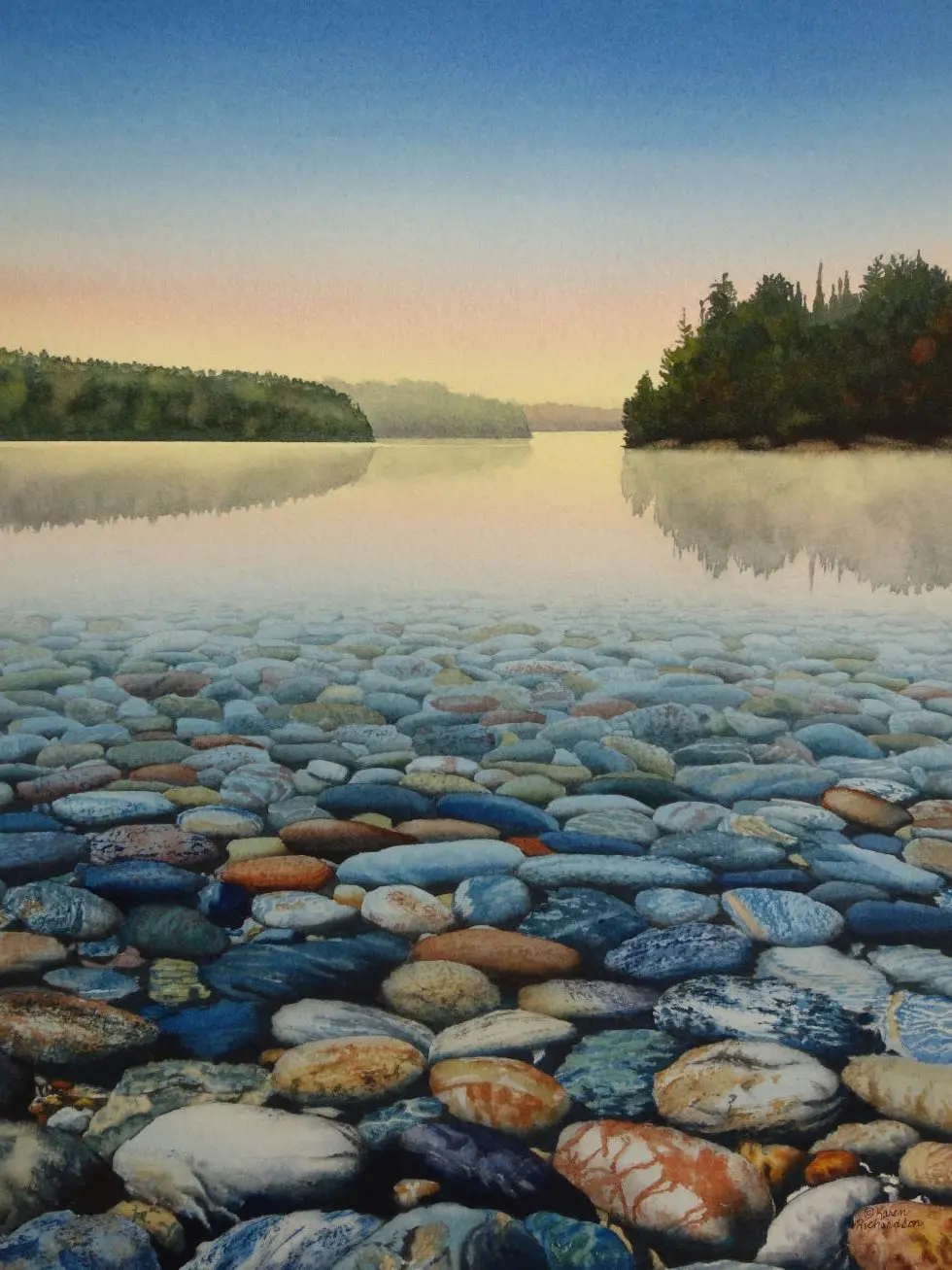 Quiet Perfection, Watercolour On Panel, 16 X 12" (Sold) 1
