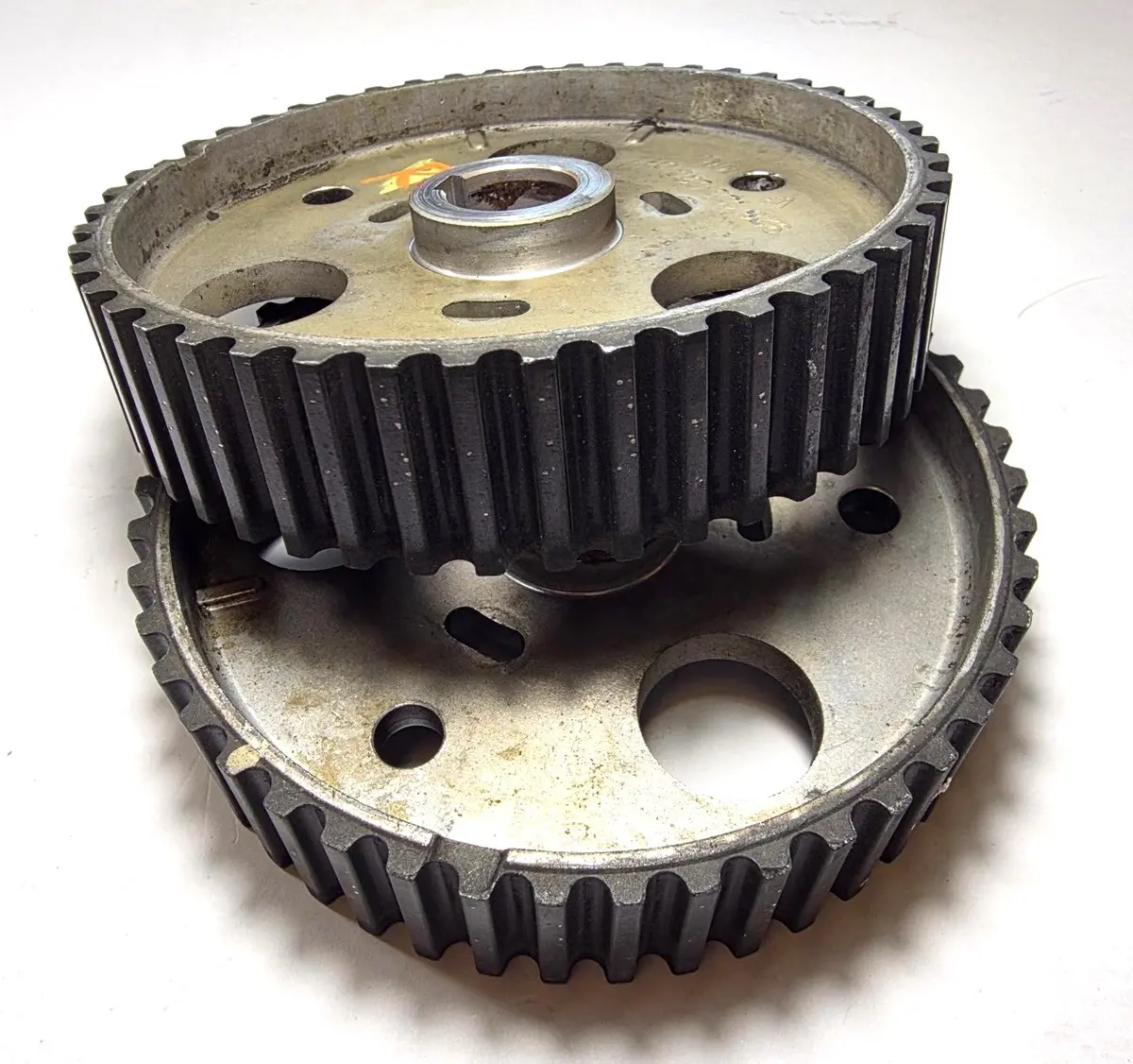 Set Of Two - 928 105 530 01/04 - Cam Gear 85-95 32V - Porsche Original Slightly Used 1