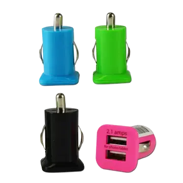 Car Charger Dual Port Usb 2.1 Amp - 18 Pieces Per Pack 20533 1