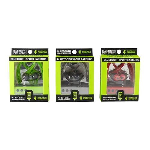 Wireless Sport Earbuds - 3 Pieces Per Pack 21555 1