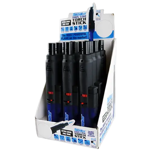 Thin Line Torch Stick Lighter - 12 Pieces Per Retail Ready Display 21791 1