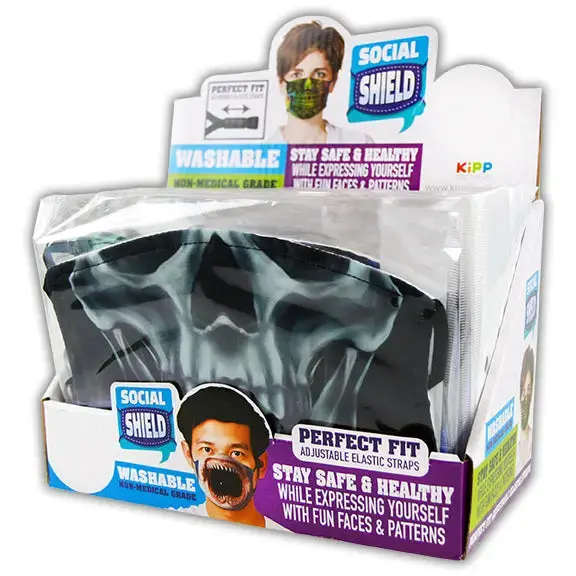 Printed Face Covering 24 Pieces Per Retail Ready Display 21889 1